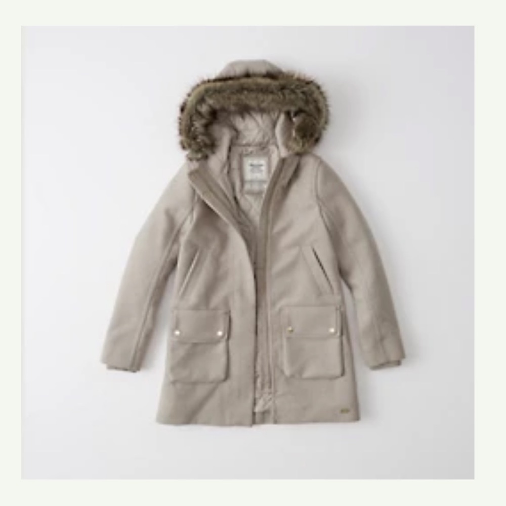 Abercrombie Heritage Wool Coat